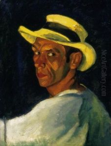 Self - Portrait, About 1911 by Dezso Czigany