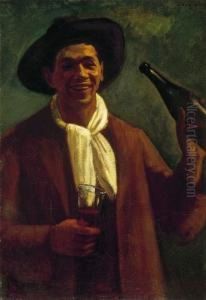 Self Portrait by Dezso Czigany