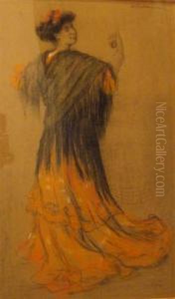 Portrait De Femme Au Chale Noir - view 1