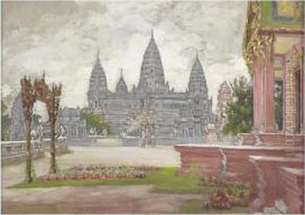 Temple Au Cambodge - view 1