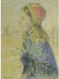 "jeune Fille Aux Moulins"