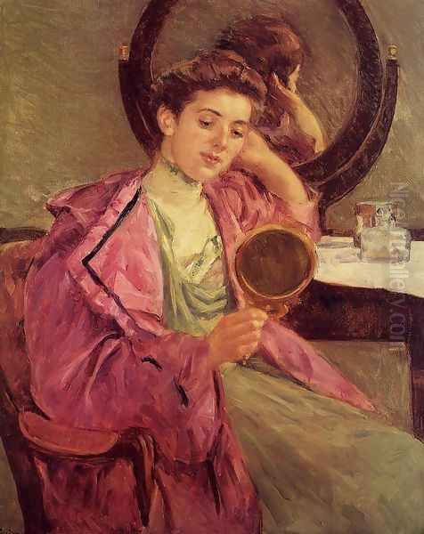 Woman At Her Toilette - view 1