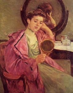 Woman At Her Toilette by Mary Cassatt