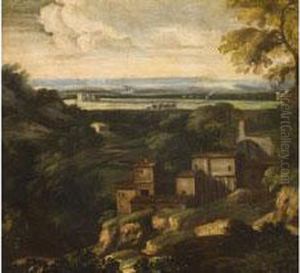 Campagna-landschaft Bei Rom