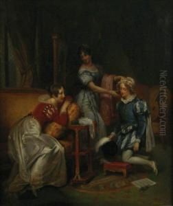 Gallantry Scene Gallantry Scene