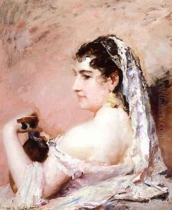 Roman Girl by Mary Cassatt