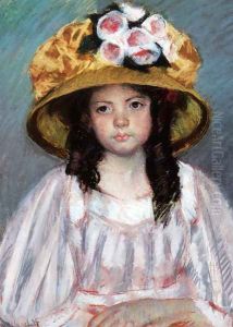 Fillette Au Grand Chapeau