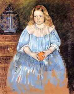 Portrait Of Margaret Milligan Sloan by Mary Cassatt