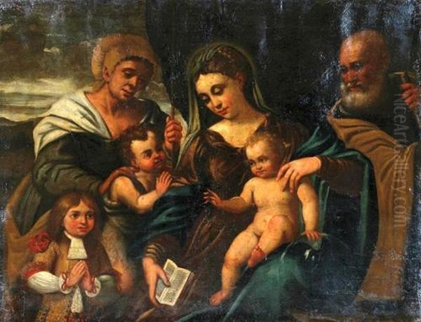 Sacra
Famiglia Con Sant'anna, San Giovannino E Donatore - view 1