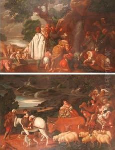 Mose Fa
Scaturire Le Acque E Paesaggio Con Pastori Mose Fa
Scaturire Le Acque E Paesaggio Con Pastori