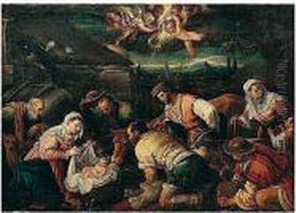 The Adoration Of The Shepherds - view 1