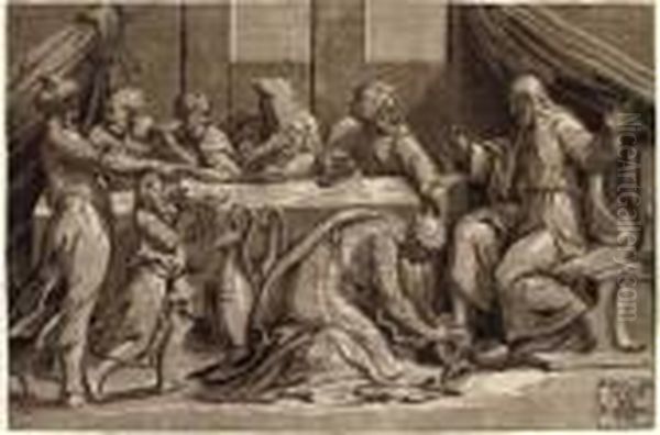 Christ At The House Of Simon - view 1