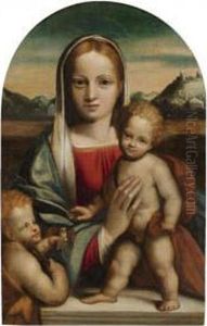 The Madonna And Child With The Infant Saint John The Baptist The Madonna And Child With The Infant Saint John The Baptist