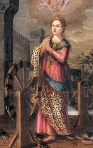 Ritratto Di Gentildonna Nelle Sembianze Di Santa Caterina Di Alessandria