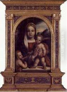 Madonna And Child With The Infant Saint John The Baptist