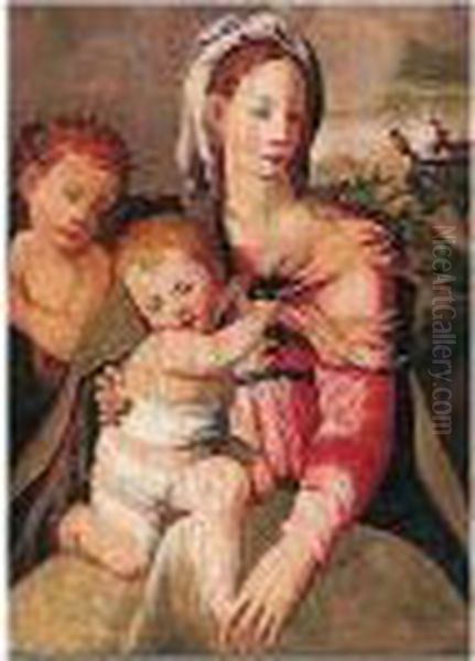 The Madonna And Child With The Infant Saint John The Baptist - view 1