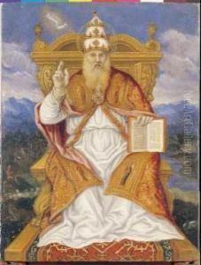 San Gregorio Magno by Girolamo da Santacroce
