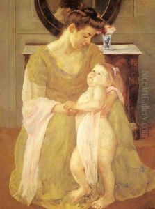 Mother And Child X by Mary Cassatt