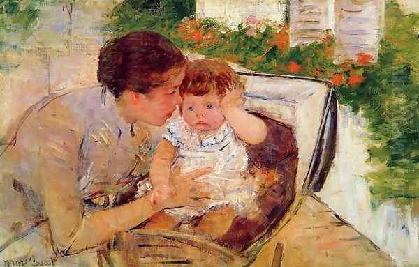 Susan Comforting the Baby, c.1881 - view 1