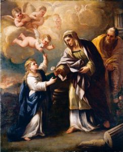 The Holy Family by Giuseppe Simonelli