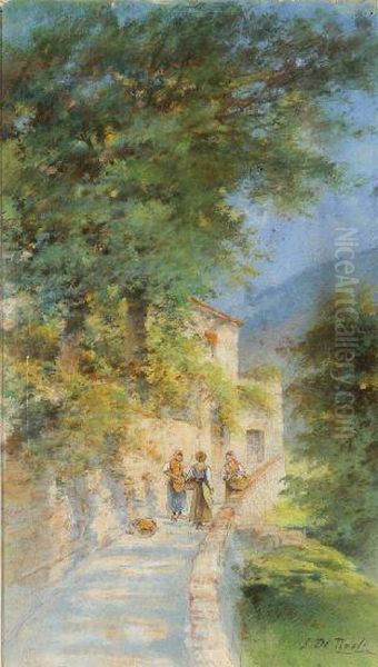 Paesaggio Con Contadine - view 1
