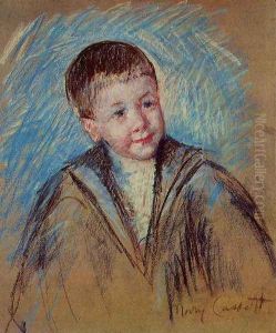 Portrait Of Master St Pierre by Mary Cassatt