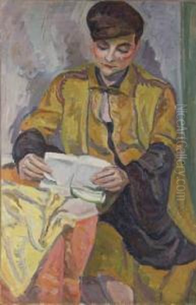 Jeune Homme Lisant - view 1