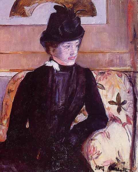 Mrs. Gardner Cassatt in Black - view 1