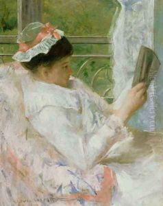 The Reader (Lydia Cassatt) c.1878 by Mary Cassatt