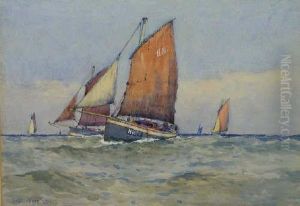 Filey Herring Cobbles by Ernst Dade