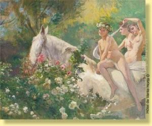 Allegorie Du Printemps by Antoine Daens