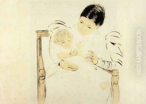The Barefooted Child, c.1896 by Mary Cassatt