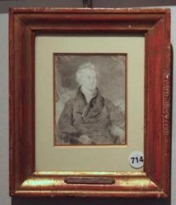 A Portrait Of The English Physician Thomas Youngh by Moritz Michael Daffinger