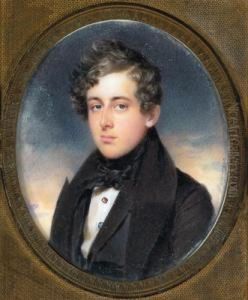 Ritratto Di Giovane Uomo Con Nuvole Sullosfondo by Moritz Michael Daffinger