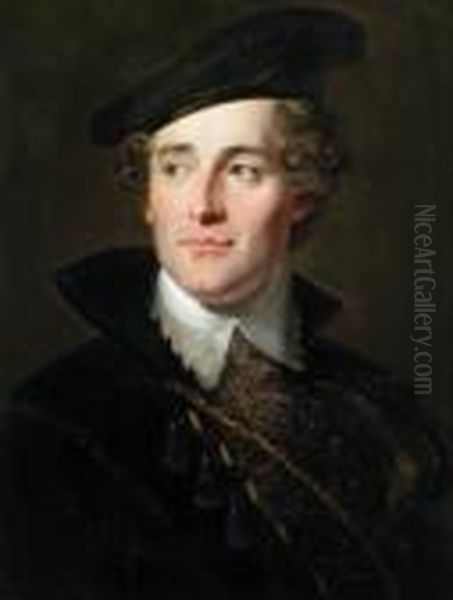 L""""attore Joseph Koberwein Nei Panni Del Ducaalfonso Nel "torquato Tasso" Di Goethe - view 1