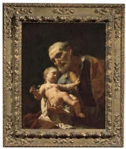 San Giuseppe Col Bambino by Francesco Daggiu Daggiu Il Capella