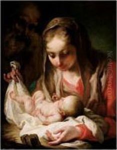 The Holy Family by Francesco Daggiu Daggiu Il Capella