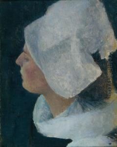La Bretonne by Pascal-Adolphe-Jean Dagnan-Bouveret