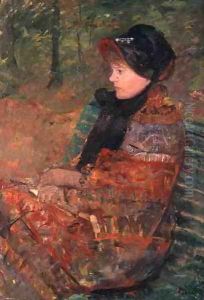 Portrait of Mlle C. Lydia Cassatt, 1880 by Mary Cassatt