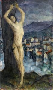 S:t Sebastian by Ewald Albin Filip Dahlskog