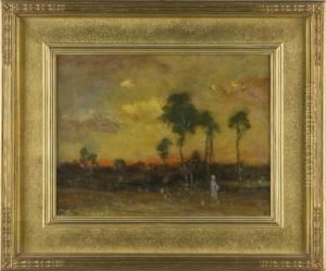 Sunset by Elliott Daingerfield