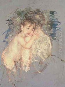 Etude pour Le dos nu by Mary Cassatt