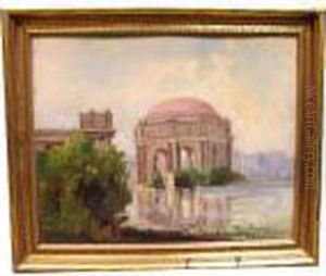 A View Of The Palace Of Fine Arts, San Francisco, California