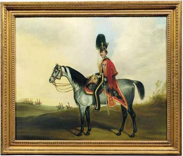 Portrait Of Lieutenant Colonel
Standish Derby O'grady, Later 2nd Viscount Guillamore (1792-1848) - view 1