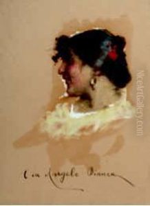 Testa Di Donna by Angelo Dall'Oca Bianca