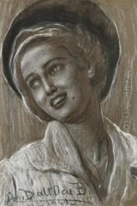 Figura Femminile - 1941 by Angelo Dall'Oca Bianca
