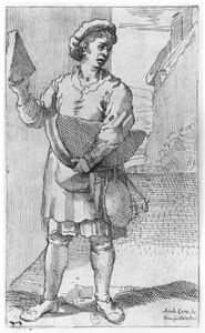 The Parmesan cheese Seller