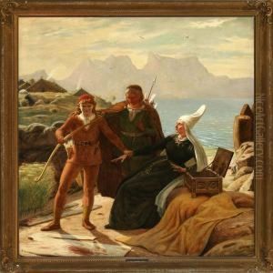 Scene From The Nordic Mythology Or The Icelandic Sagas