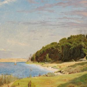 View Of Skive Inlet by Christen Dalsgaard