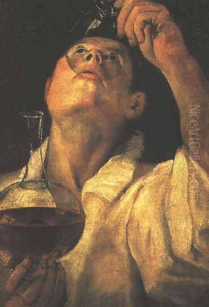 Portrait of a Man Drinking, c.1581-84 - view 1